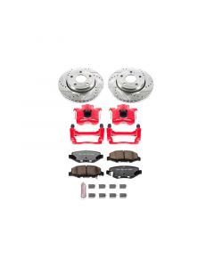 Power Stop 07-17 Jeep Wrangler Front Z36 Truck & Tow Brake Kit w/Calipers buy in USA