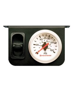 Firestone Air Adjustable Leveling Control Panel w/Single Gauge 0-150psi - White Face (WR17602225) buy in USA