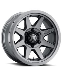 ICON Rebound Pro 17x8.5 5x5 -6mm Offset 4.5in BS 71.5mm Bore Titanium Wheel buy in USA