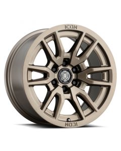 ICON Vector 6 17x8.5 6x5.5 0mm Offset 4.75in BS 106.1mm Bore Bronze Wheel buy in USA