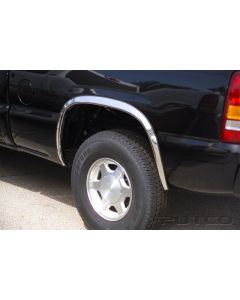 Putco 00-06 Chevrolet Suburban - Full w/o Fender Flares - 1.5in Wide Stainless Steel Fender Trim buy in USA