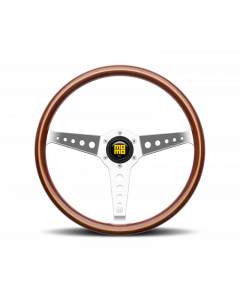 Momo California Wood Steering Wheel 360 mm - Mahogany Wood/Pol Spokes buy in USA