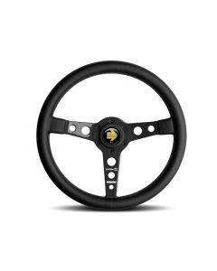 Momo Prototipo 6C Steering Wheel 350 mm - Black Leather/Gry St/Cbn Fbr Spoke buy in USA