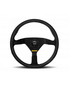 Momo MOD78 Steering Wheel 320 mm - Black Leather/Black Spokes buy in USA