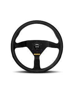 Momo MOD78 Steering Wheel 350 mm - Black Leather/Black Spokes buy in USA