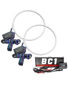 Oracle Jeep Wrangler JL/JT LED Surface Mount Headlight Halo Kit - ColorSHIFT w/ BC1 Controller buy in USA