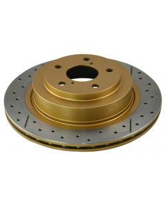 DBA 12+ Subaru/Scion BRZ/FR-S (AU Spec) 10 Lug Slot Rear Drilled & Slotted Street Series Rotors buy in USA