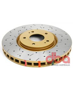 DBA 03-05 Evo 8/9 Front Drilled & Slotted 4000 Series Rotor buy in USA