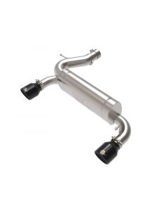 aFe Vulcan 3in 304 SS Axle-Back Exhaust 2021 Ford Bronco L4-2.3L (t)/V6-2.7L (tt) w/ Black Tips buy in USA