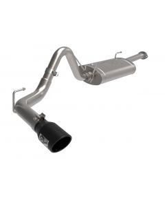 aFe 16-22 Toyota Tacoma Apollo GT Series 2.5in. - 3in. 409 SS Cat-Back Exhaust System w/ Black Tip buy in USA