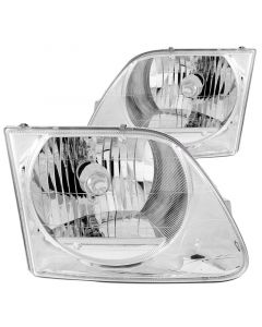 ANZO 1997-2003 Ford F-150 Crystal Headlights Chrome buy in USA