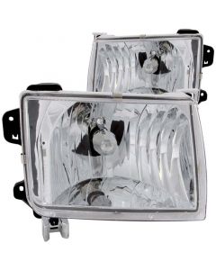 ANZO 1998-2000 Nissan Frontier Crystal Headlights Chrome buy in USA