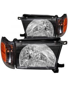 ANZO 1999-2002 Toyota 4Runner Crystal Headlights Black buy in USA