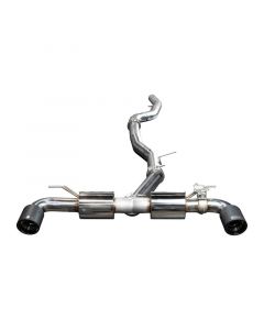 Injen 20-21 Toyota Supra 3.0L Turbo 6cyl SS Cat-Back Exhaust w/ Carbon Fiber Tips buy in USA