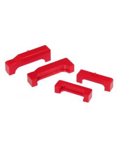 Prothane 88-98 Chevy Truck Small Block Radiator Insolators - Red buy in USA