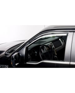 Putco 17-20 Ford SuperDuty - Crew Cab w/ Towing Mirrors (ABS Window Trim) Window Trim Accents buy in USA