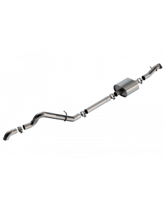 Borla 21-22 Ford Bronco 2.3L 2DR/4DR T-304 Stainless Steel Cat-Back S-Type Exhaust - Brushed buy in USA