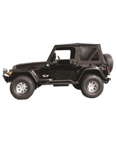 Rampage 1997-2006 Jeep Wrangler(TJ) Complete Top - Black Diamond buy in USA