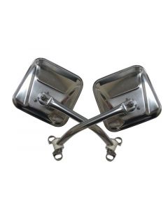 Rampage 1976-1983 Jeep CJ5 Mirror Kit - Stainless buy in USA