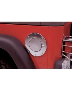 Rampage 1997-2006 Jeep Wrangler(TJ) Billet Style Gas Cover - Polished buy in USA