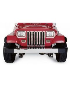 Rampage 1987-1995 Jeep Wrangler(YJ) Grille Inserts - Chrome buy in USA