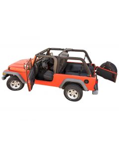 BedRug 03-06 Jeep LJ Unlimited Rear 4pc BedTred Cargo Kit (Incl Tailgate & Tub Liner) buy in USA