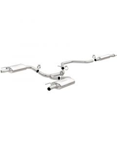 MagnaFlow Cat-Back SS 2.25/2.5in Dual Split Rear Exit Polished 3in Tip 2015 Chev Impala 3.6L V6 buy in USA