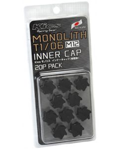 Project Kics M12 Monolith Cap - Black (Only Works For M12 Monolith Lugs) - 20 Pcs buy in USA