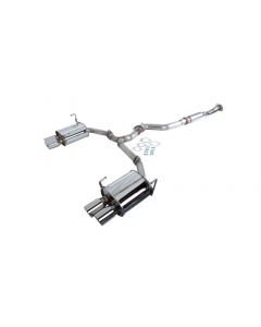 Revel Medallion Touring-S Catback Exhaust - Dual Muffler/ Quad Tip 15-17 Subaru Impreza WRX / Sti buy in USA