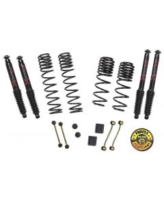 Skyjacker 2018 Jeep Wrangler (JL) 2DR 2in-2.5in Suspension Lift Kit w/Black Max Shocks buy in USA