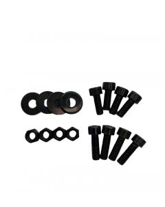 Sparco Seat Hardware Spacer Kit Bottom Mount - Black Zinc buy in USA