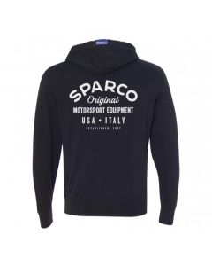 Sparco Sweatshirt ZIP Garage BLK - Medium buy in USA