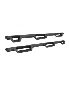 Westin 99-16 Ford F-250/350/450/550 CC (6.75ft Bed) HDX Drop Whl to Whl Nerf Step Bars - Text Blk buy in USA