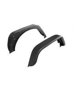 Westin/Snyper 07-17 Jeep Wrangler Tube Fenders - Rear - Textured Black buy in USA