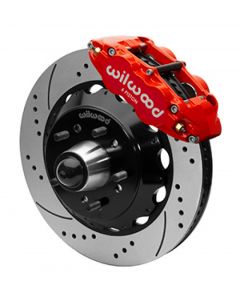 Wilwood Narrow Superlight 6R Front Truck Kit 14.00in Red 88-98 GMC Truck C1500/C2500 buy in USA