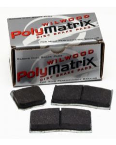 Wilwood PolyMatrix Pad Set - 6812 E DLS DLS Floater DPS 3 Hole buy in USA