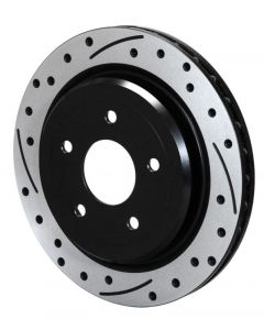 Wilwood Rotor-Rear-SRP-C5/C6 Vette-LH-BLK 12.00 x 1.03 - 5 x 4.75in buy in USA