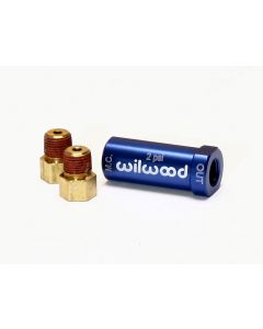 Wilwood Residual Pressure Valve - New Style w/ Fittings - 2# / Blue buy in USA