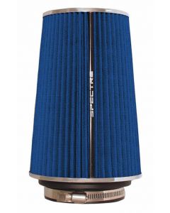 Spectre Adjustable Conical Air Filter 9-1/2in. Tall (Fits 3in. / 3-1/2in. / 4in. Tubes) - Blue buy in USA