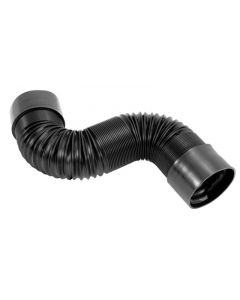 Spectre Air Duct Hose Kit 4in. OD (41in. Ducting / 2 Threaded PVC Couplers) - Black buy in USA