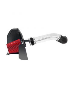 Spectre 07-08 GM Truck V8-4.8/5.3/6.0L F/I Air Intake Kit - Clear Anodized w/Red Filter buy in USA