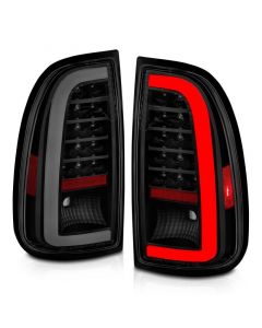 ANZO 00-06 Toyota Tundra (Std. Bed/Reg Cab) LED Taillights w/Light Bar Black Housing Smoke Lens buy in USA