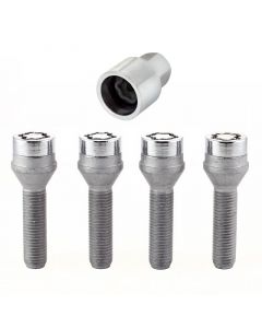 McGard Wheel Lock Bolt Set - 4pk. (Cone Seat) M12X1.5 / 17mm Hex / 40.5mm Shank Length - Chrome buy in USA