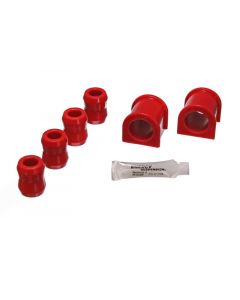 Energy Suspension 87-96 Jeep Wrangler YJ Red Frt 1-1/8in Sway Bar Bushing Set w/End Link Bushings buy in USA