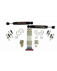 Skyjacker 2007-2017 Jeep Wrangler (JK) (Use w/ OEM Tie Rods) Dual Steering Damper Kit w/ Black Max buy in USA