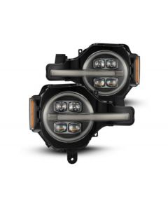 AlphaRex 21-23 Ford Bronco NOVA LED Projector Headlights Black buy in USA