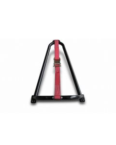 N-Fab Bed Mounted Tire Carrier Universal - Gloss Black - Red Strap buy in USA