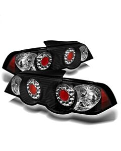 Spyder Acura RSX 02-04 LED Tail Lights Black ALT-YD-ARSX02-LED-BK buy in USA