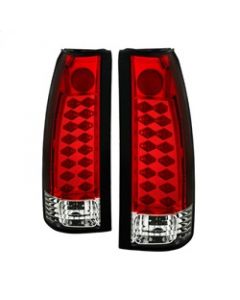 Spyder Chevy C/K Series 1500 88-98/Blazer 92-94 LED Tail Lights Red Clear ALT-YD-CCK88-LED-RC buy in USA