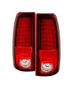 Spyder Chevy Silverado 1500 03-06 (Not Fit Stepside)LED Tail Lights Red Clear ALT-YD-CS03-LED-RC buy in USA